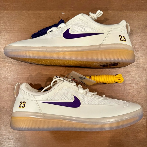 Nike Nyjah Free 2 SB x NBA “Lakers” / Sz. 11 / DS (New) - Picture 2 of 7